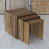 Tris tavolini in Teak