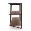 WQ1 Consolle-Libreria Bassa Bifacciale in Metallo e Legno - IN OFFERTA