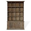 Libreria aperta con ante