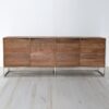 C1 Credenza in Teak vecchio 4 ante