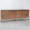 C4 Credenza in Teak vecchio 4 ante