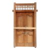D2 Porta Antica in Teak – Decorativa per Casa o Eventi