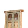 f3 Porta Antica in Teak Decorata - Un Elemento Unico per la Casa