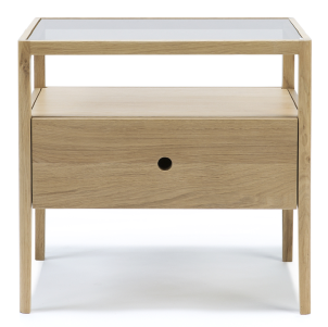 Comodino Rovere