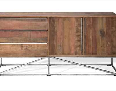 img_CONTEMPORANEO_SR2040_205 Credenza 2 Ante 3 Cassetti Teak