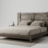 Double_bed_with_headboard_202607171551 Porta Antica in Abete – Un Pezzo Unico per la tua camera da letto