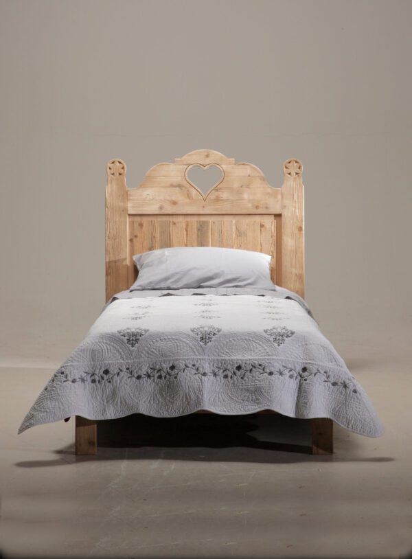 Letto singolo Wood Cuore